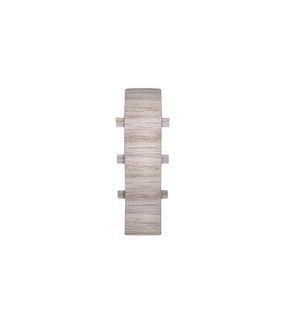 Соединитель к плинтусу cezar ПВХ 157 дуб сардиния 59x22x22