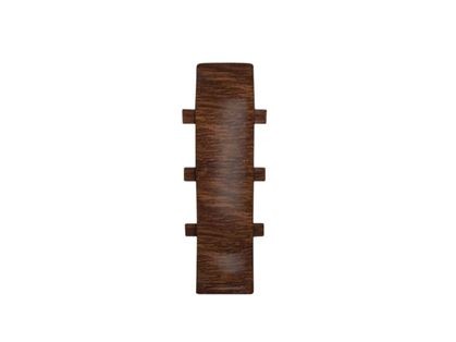 Соединитель к плинтусу cezar ПВХ 176 дуб конго 59x22x22