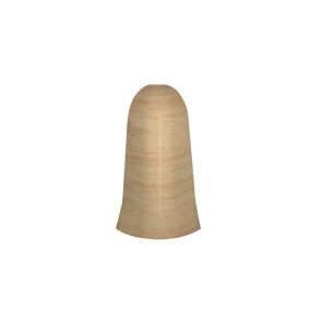 Угол внешний к плинтусу cezar ПВХ 084 ясень светлый 59x22x22