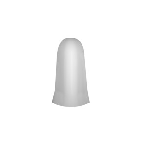 Угол внешний к плинтусу cezar ПВХ 089 белый 59x22x22