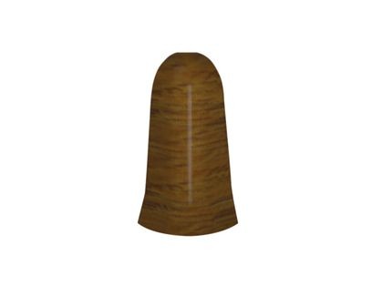 Угол внешний к плинтусу cezar ПВХ 198 дуб коньяк 59x22x22