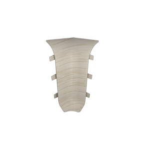 Угол внутренний к плинтусу cezar ПВХ 142 под дерево 59x22x22