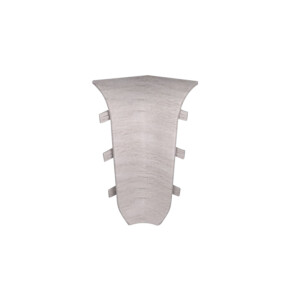 Угол внутренний к плинтусу cezar ПВХ 159 ясень кавказский 59x22x22