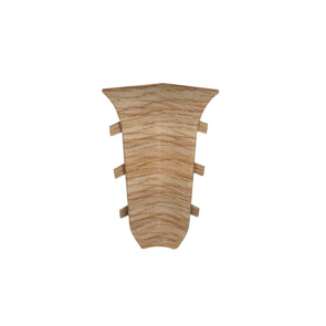 Угол внутренний к плинтусу cezar ПВХ 175 дуб альканта 59x22x22