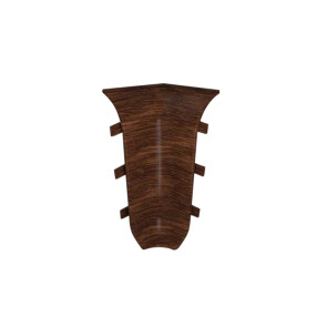 Угол внутренний к плинтусу cezar ПВХ 176 дуб конго 59x22x22