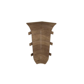 Угол внутренний к плинтусу cezar ПВХ 180 под дерево 59x22x22