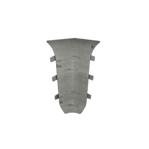 Угол внутренний к плинтусу cezar ПВХ 206 под дерево 59x22x22