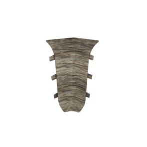 Угол внутренний к плинтусу cezar ПВХ 212 под дерево 59x22x22