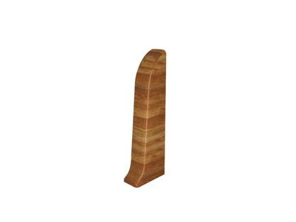 Заглушка к плинтусу cezar ПВХ 170 орех альпийский 59x22x22
