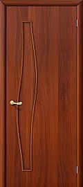 Ламинированная межкомнатная дверь "6Г" Итальянский орех глухая
