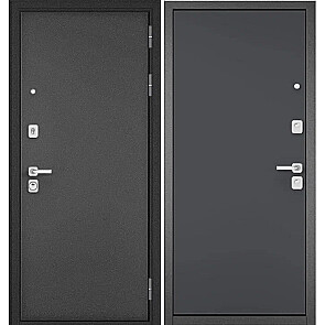 Дверь входная Сити Макс МП 100 Антрацит букле/Оскуро, 2 замка