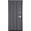 tumb 2 - ДМ CITY MAX PP Антрацит букле/МДФ Оскуро 161/МДФ Белый софт 164 205*96 Левая (черная фурнитура)