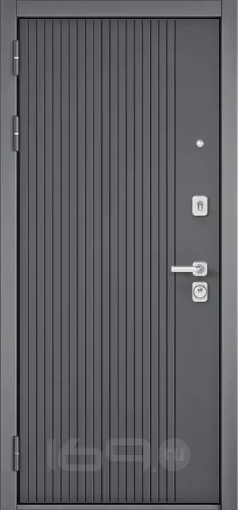 ДМ CITY MAX PP Антрацит букле/МДФ Оскуро 161/МДФ Белый софт 164 205*96 Левая (черная фурнитура)