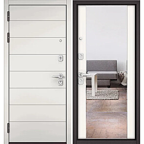 Дверь входная Сити Макс ПП 135/164 Белый софт/Белый софт, 2 замка