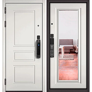Дверь входная Сити Макс Ай Кью ПП 2/140 Белый софт/Белый софт, 2 замка