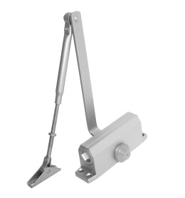 Доводчик дверной DCTR15-60 hold open AL алюминий