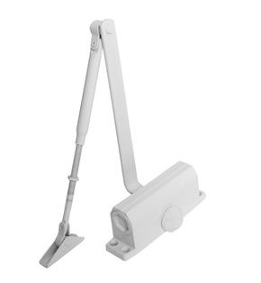 Доводчик дверной DCTR15-60 hold open WH белый