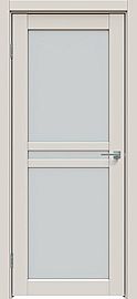 Дверь межкомнатная "Concept-506" Лайт грей стекло Сатинат белый