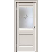 Дверь межкомнатная "Concept-593" Лайт грей, стекло Стелла