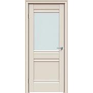 Дверь межкомнатная "Concept-593" Магнолия, стекло Сатинат белый