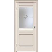 Дверь межкомнатная "Concept-593" Магнолия, стекло Стелла