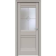 Дверь межкомнатная "Concept-593" Шелл грей, стекло Стелла