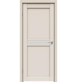 Дверь межкомнатная Concept-601 ПВХ, Магнолия, остекленная, сатинат белый, царговая