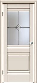 Дверь межкомнатная "Concept-626" Магнолия, стекло Стелла
