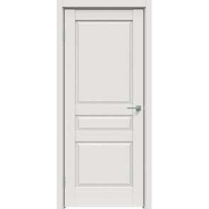 Дверь межкомнатная Concept-632 ПВХ Белоснежно матовый, глухая, царговая