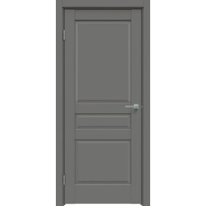 Дверь межкомнатная Concept-632 ПВХ Медиум грей, глухая, царговая