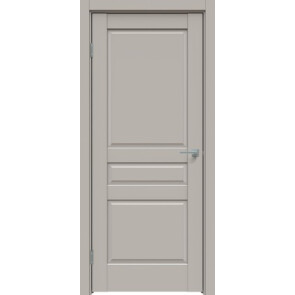 Дверь межкомнатная Concept-632 ПВХ Шелл грей, глухая, царговая