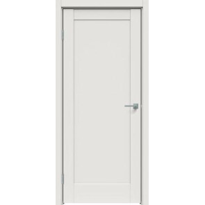 Дверь межкомнатная Concept-635 ПВХ Белоснежно матовый, глухая, царговая