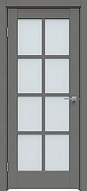 Дверь межкомнатная  Concept-636 Медиум грей стекло Сатинато белое
