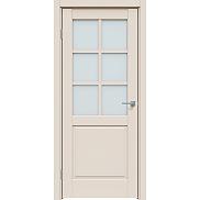 Дверь межкомнатная "Concept-638" Магнолия, стекло Сатинат белый
