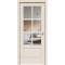 Дверь межкомнатная Concept-640 ПВХ, Магнолия, остекленная, прозрачное, царговая