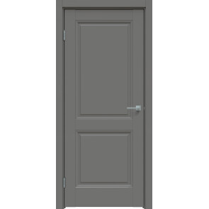 Дверь межкомнатная Concept-656 ПВХ Медиум грей, глухая, царговая
