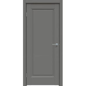 Дверь межкомнатная Concept-658 ПВХ Медиум грей, глухая, царговая
