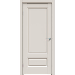 Дверь межкомнатная Concept-660 ПВХ Лайт грей, глухая, царговая