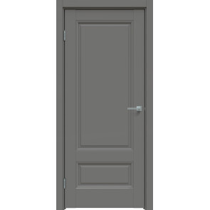 Дверь межкомнатная Concept-660 ПВХ Медиум грей, глухая, царговая