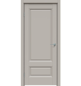 Дверь межкомнатная Concept-660 ПВХ, Шелл грей, глухая, царговая