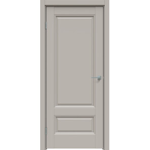 Дверь межкомнатная Concept-660 ПВХ Шелл грей, глухая, царговая