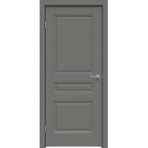 Дверь межкомнатная Concept-662 ПВХ Медиум грей, глухая, царговая