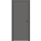 ДП Concept-701 Медиум грей  200*90, кромка-чёрная матовая