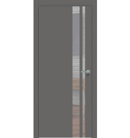 Дверь межкомнатная Concept-712 ПВХ, Медиум грей, глухая, каркасно-щитовая
