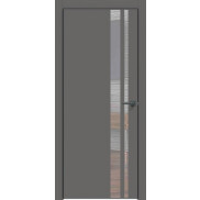 Дверь межкомнатная Concept-712 ПВХ, Медиум грей, глухая, каркасно-щитовая