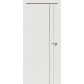 Дверь межкомнатная Concept-713 ПВХ Белоснежно матовый, глухая, каркасно-щитовая