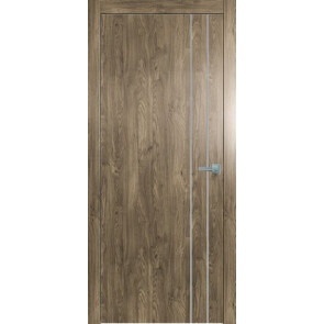 Дверь межкомнатная Future-713 ПВХ Дуб Винчестер трюфель, глухая, каркасно-щитовая