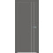 ДП Concept-713 Медиум грей  200*80, кромка-матовый хром