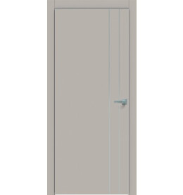 Дверь межкомнатная Concept-713 ПВХ, Шелл грей, глухая, каркасно-щитовая