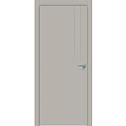 Дверь межкомнатная "Concept-713" Шелл грей глухая, кромка-ABS
